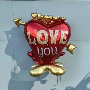 NEW Oversized Heart Love You Balloon - Valentine's Day